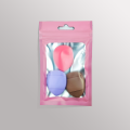 Oval Powder Puff Face Soft Velour Makeup Puff Sponge Pack – Beauty Blender Soft Makeup Sponge, Latex-Free Foundation Blending Sponge for Liquid, Cream & Powder. 
