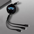 Mini Portable Car USB Charging Adapter Phone Charger 3in1 Cable for Geely EMGRAND Atlas Coolray EC7 EC8 GS GC2 GC5 GC6 GC7 GX2. 