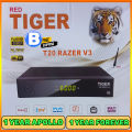 Tiger T20 Razer Forever Receiver ORIGINAL 2023 Model | Dolby Audio H.265. 