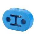 4PCS Universal Blue Silicon Muffler Exhaust Hanger Short Hangers 12mm-1/2'' UK. 