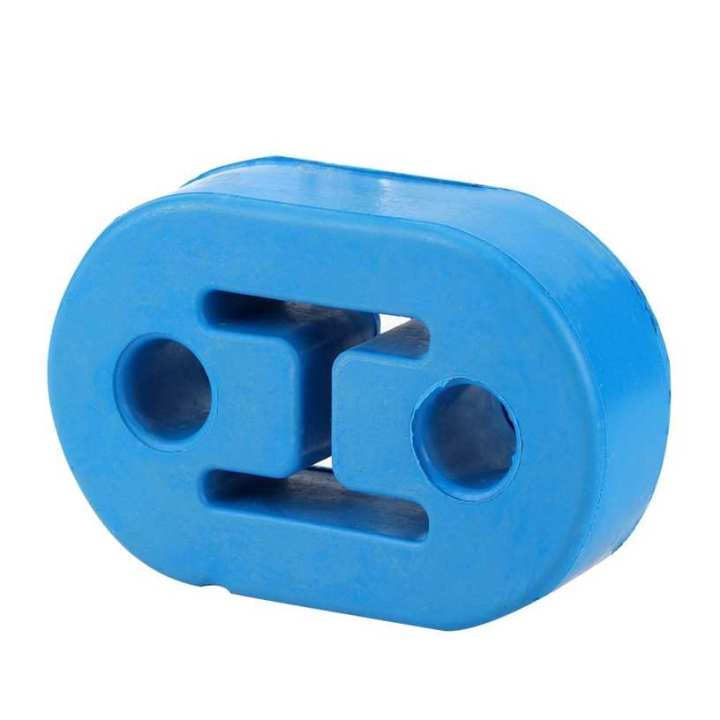 4PCS Universal Blue Silicon Muffler Exhaust Hanger Short Hangers 12mm-1/2'' UK