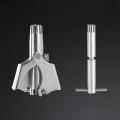 Nose Trimmer for Men Stainless Steel Nose Hair Trimmer Washable Portable Mechanical Clippers Cutter Personal Care Appliances. 