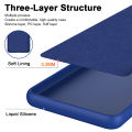 Liquid Silicone Phone Case For Tecno Camon 19 / Tecno Camon 19 Pro Cases Luxury Skin Feel Back Cover. 