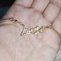 Elegant "Love" Texted Necklace for girls and women - Express Your Affection. Fashion. Jewelry.. 