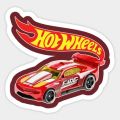 Hotwheels Sticker - 3 inch x 3 inch Sticker - Car Sticker - Sticker for Mobile - Sticker For Laptop. 