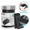 Plastic Shims for Leveling - 36 Piece Jar, Strong and Durable Table Wedges, DIY Levelers for Furniture, Table, Chair. 