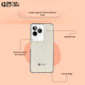 Dcode Cygnal 3 Series Transparent Case Shockproof TPU Back Cover for Cygnal 3/Pro/Lite. 