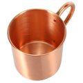Pure Copper Moscow Mule Mug Solid Smooth Without Inside Liner For tail Coffee Milk Water Cup Home Bar Drinkware Cool. 