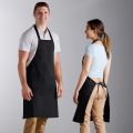 Pack of 2pcs Black Kitchen Aprons with 2 Pockets Durable Personalized Apron for BBQ Kitchen Cooking Baking Crafting Restaurant. 