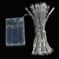 Golden Multi Battery Operated Blinking LED Fairy Light Flashing for Festival Eid Wedding Function Birthday Party Decoration - 12 ft. 