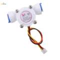 3/8" External Water Flow Hall Sensor Switch PE Pipe Flow meter Counter. 