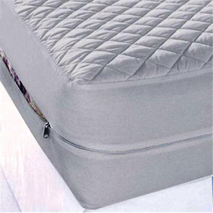 Quilted Waterproof Mattress Protector Cover ( Zipper All Size )