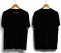 Plain Black T-Shirt for men- Half Sleeve/Round Neck With Premium Excellent Quality. 