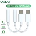 Oppo Reno 11 F 5 G/Reno 11 F G Usb Type C To 3.5 MM Jack Usbc 3 5 Headphone Adapter For Reno 8 Pro 6 Realme GT 2 Vivo X80 Tipo C Jack Audio Cable. 