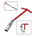 Universal 16mm/ 21mm Spark Plug Removal & installer Tool Spanner Socket Wrench T Grip Handle Flexible Spanner Socket T Handle T Bar. 