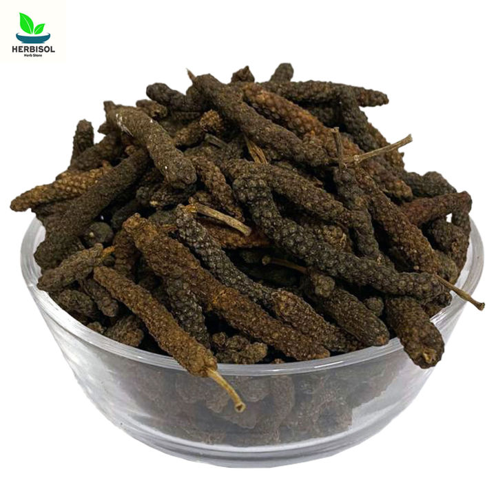 Pipli 500gm - Long Pepper - 100% Original, Fresh Filfil Draz / Choti Peepli / Pepli / Pippli Half KG by Herbisol