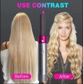 Drumstone Pro 5 in 1 Multifunctional styling tool, The Detachable Negative Iron Suction Hair Curler, 5 in 1 Multi-Head Hot Air Comb Best Hair Styler - ONLY FOR WOMAN WITH LIFE TIME WARRANTY. 