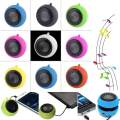 Mini hamburger type portable speaker music player 3.5mm jack stereo telescopic plug-in audio speakers for child. 