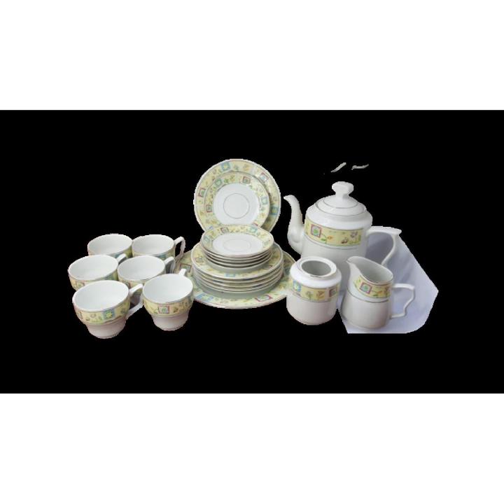 Porcelain Dinner Set - 22 Pieces