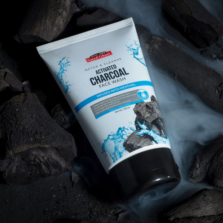 Saeed Ghani Activated Charcoal Face Wash - Detox & Cleanse