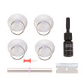 Car Auto Vehicle Glass Crack Repair Windshield Quick Repair Agent Tools Kit. 