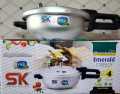 Karahi Pressure Cooker – 4L Aluminum Wok & Pressure Cooker | Heavy-Duty, High-Quality Cooking Performance – SK Emerald 2-in-1 Karahi Pressure Cooker. 