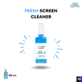 Fresh Mobile Screen | LCD | Laptop, All Desktop Cleaner 120-ml. 