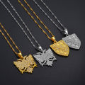 Anniyo Croatia Albania Serbia Bosnians,Bosnia Pendant Necklaces Jewelry With Cubic Zirconia #251106. 