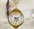 Double sided clock. 