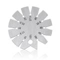 Bevel Gauge Round Shape 15-120° for Measuring Angle. 