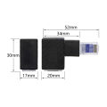 Ethernet Connector Adapter Anti-interference RJ45 90 Degree Male to Female Ethernet Connector Adapter. 