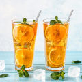 Metal Straws Reusable Stainless Steel Extra Long Drinking Straws for 30oz and 20oz Cups Rumblers Fits all Yeti Ozark Trail SIC & RTIC Tumblers Party With a Clean Brush. 