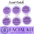 Scent Catch 6-Step Whitening Facial Kit – Single-Use Glow Boost | Instant Radiance & Deep Cleansing. 