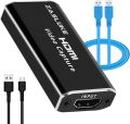 ZasLuke Game Capture Card, USB 2.0 1080P Audio Video Capture Card for High Definition Acquisition/Game Live Streaming/Screen Sharing/Video Recording/Medical Imaging/Live Conference. 