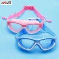 Kids Swim Goggles Anti Flog No Leaking Tempered Swimming Glasses with Earplugs. 