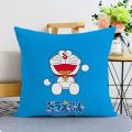 Doraemon pillow cartoon sofa living room pillow Doraemon Tinkerbell cushion pillow case children's gift. 