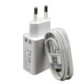 MI Xiaomi 25W turbo Charge Travel Adapter With Tpye C 6A Turbo charge cable |  MI Xiaomi 25W Fast Charging Adapter With Type C Cable. 