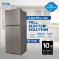 Haier 6.5 Cu Ftc / E-Star Series / HRF-186 EBD (Deepest Freeze + Direct Cool + 1 Hour Icing Technology + Metal Door) Golden Colour / Refrigerator / 10 Years Brand Warranty.. 