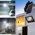 120 LED Solar Light IPR Motion Sensor Wall Light Outdoor Lighting Waterproof Garden Solar Lamp Yard Security Lamp with remote control. 