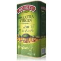 Borges 100% Extra Virgin Olive Oil Tin 4 Liter 4000ml  Food Grade Natural Olive Oil Hair Massage Pizza Black Small Treatment Oil Tin Imported 100% Pure. 