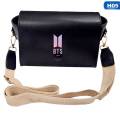 BTS Mochilas Kpop Canvas Cartoon Messenger Bag Student School Bag Vintage Bagpack Girls Shoulder Bag Casual Travel Bag. 