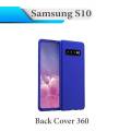 Samsung S10 Back Cover 360 Case Cover For Galaxy S10 - Blue. 