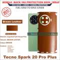 Tecno Spark 20 pro plus full Back 360 Protection skin wrap with sides and camera protection premium quality full cover. 