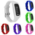 Sport Running Silicone Pedometer Calorie Step Counter Digital Watch Bracelet. 