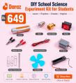DIY School Science Experiment Kit for Students | STEM Science & Technology Project Set | Educational Learning Toy for Kids School Projects. 