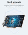 MLLSE AMD Radeon RX 550 4GB Video Graphics Card GDDR5 128bit PCI-E X16 HDMI DP DVI RX 550 4gb Desktop Gaming Video Card. 