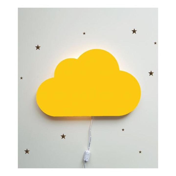 Baby Kids Cloud Lamp With Stars - Children's Room Lamp