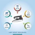 Iron - Istri - Nationaal_Iron - kenwoood_iron - Dry Iron - 1000 Watts  220V - 240V  50/60Hz - Lightweight Iron - Electric Iron  - Portable Iron - Traveling Iron - Deluxe Metal Cover - Big Thermostatic Pilot Lamp - 2 Years Warranty - Premium Quality.. 