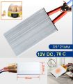Ceramic 12V PTC 70c Heating Element heater Thermostat Insulated Thermistor Air. 