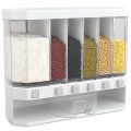 Daal Box, Wall Mounted Grain Dispenser, Pulse Storage Container, Dry Food Dispenser Jar, Rice and Grain Dispenser, Food Storage Dispenser, Rice Storage Container. 